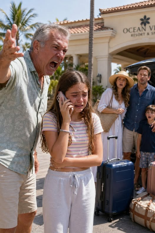 My 8-year-old adopted granddaughter was left at home